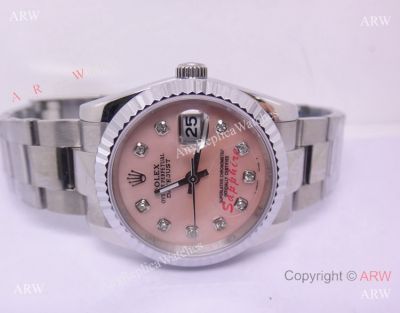 Rolex Oyster Datejust Pink MOP Face High Quality Replica